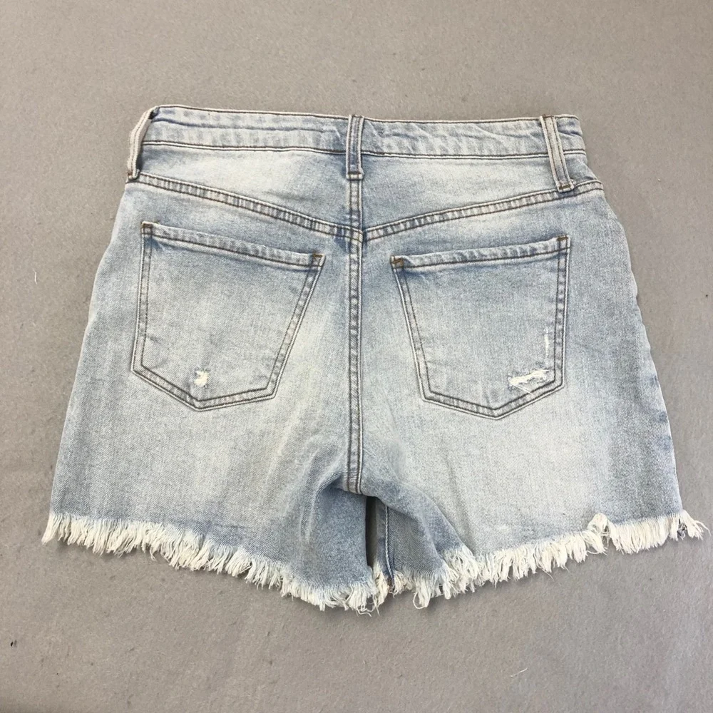 Kut From The Kloth Jane Long Short High Rise Womens 2 Denim Cut Off Festival